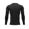 Men's Quick-Dry Compression Long-Sleeve Shirt for Sports Fitness and Training