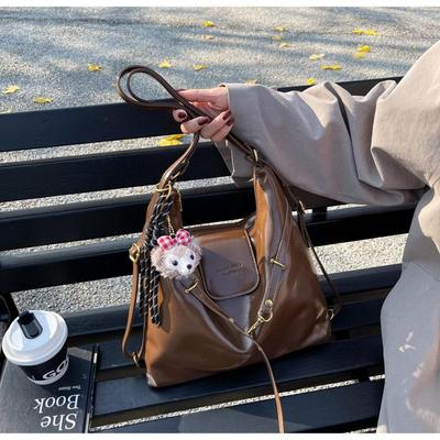 2025 Damen Retro Große Kapazität Multifunktional Herbst/Winter Schulter- & Umhänge-Rucksack