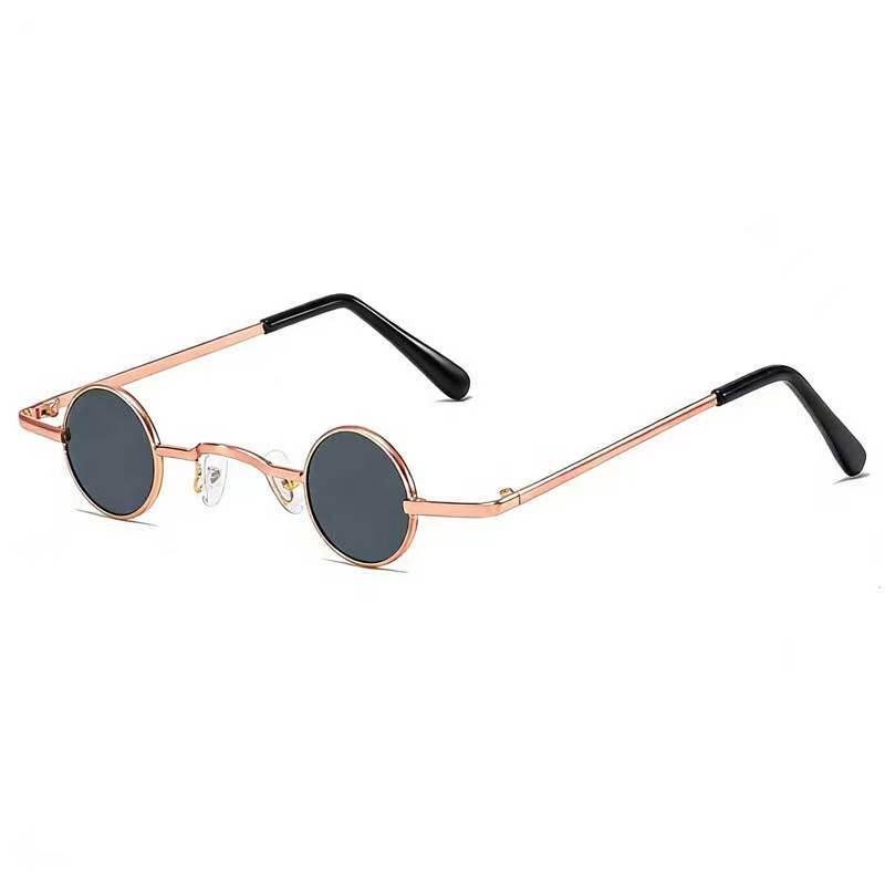 

Retro ROC Small Round Prince Mirror Punk Mini Hip Hop Sunglasses