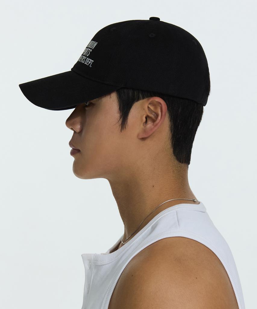 Michikoleondeonseupocheu Lsa Logo Cotton Ball Cap Black