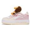 Loja LiNing Baby Milo® x Future C1 Tênis de Skate Cano Baixo Antiderrapante Resistente ao Desgaste Feminino Tênis Branco Rosa AGCT506-1