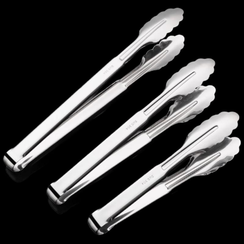 Mengzhang 304 Stainless Steel Food Tongs