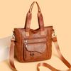 Vintage Women's Tote Bag Large Capacity Shoulder Messenger Bag