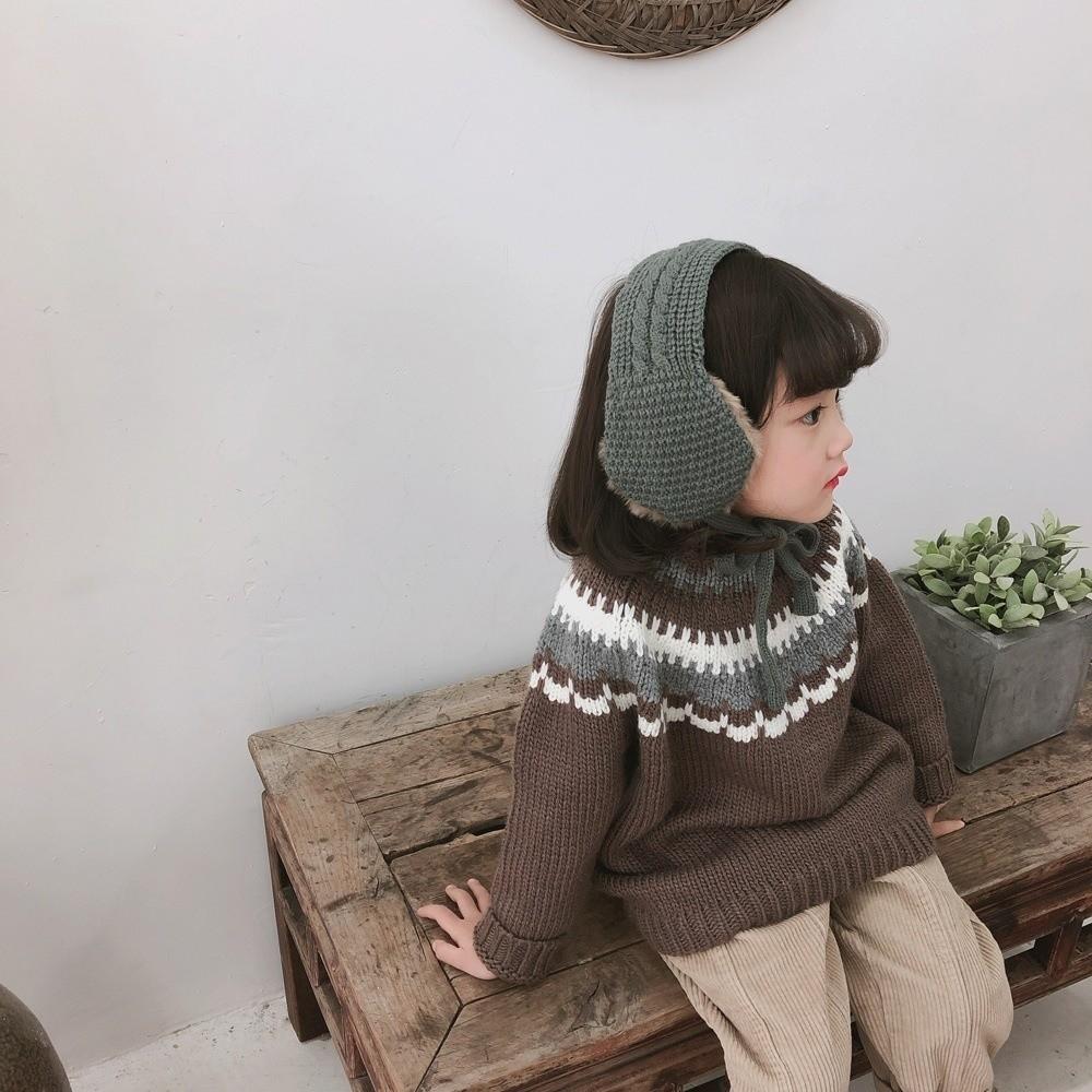 Headband Winter Thickened Earmuffs Windproof Outdoor Anti-cold Earflap Plush Ear Cover  Running