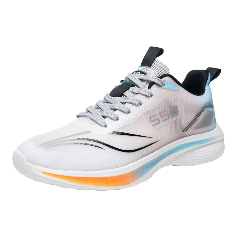 Men's Breathable Thin Shoes for Older Children, Teenagers and Students, Deodorant, Lightweight, Shock-Absorbing Sports Running S