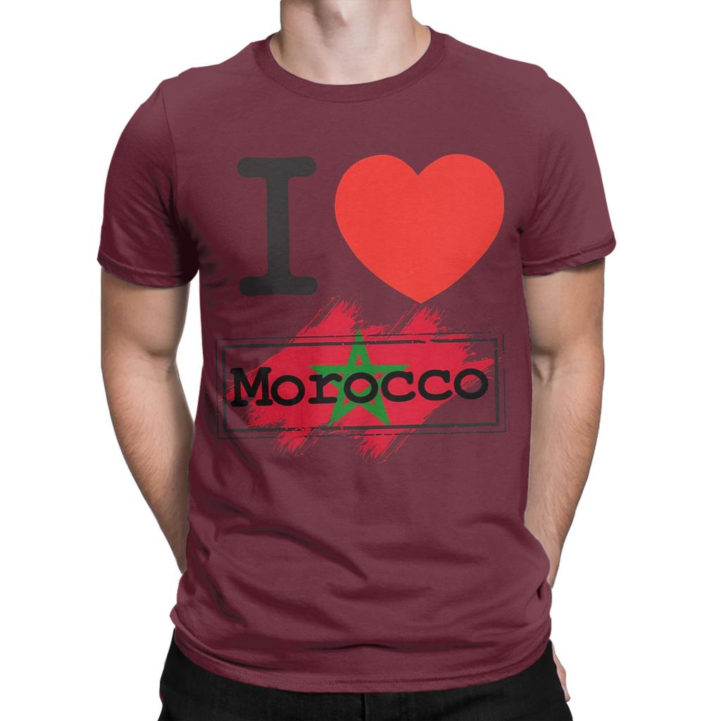 Unisex Women Graphic Print Morocco  T Shirt Tee Pure Cotton  Tshirts Clothes
