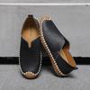 Leather Men Water Beach Sandals Summer Outdoor Casual Closed Toe Sports Sandals Non-slip Soft Hiking Wading Sneakers PLUS SIZE 48