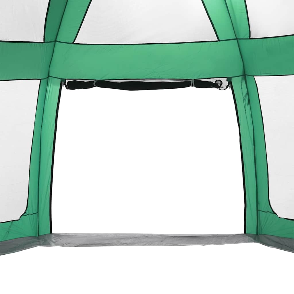 Pool Tent with Removable Canopy and Mesh Walls Sea Green 690 x 690 cm