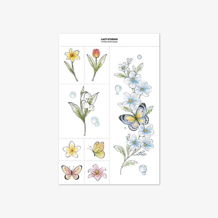 

Тату-мастер Солгил 01 Временная наклейка-тату