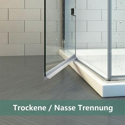 2Pcs 6/8/10/12mm Bathroom Glass Door Transparent Waterproof Strips 50cm Shower Seal Rubber Strip Wet & Dry Separation Fittings