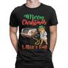 Litter's Full Merry Christmas Funny Cat Lovers Holidays Xmas T Shirt Men  T-Shirts Beach O Neck Tees Wholesale Big Size Clothing