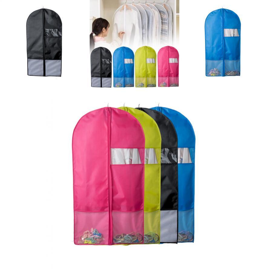 Polyester Dust Cover For Clothes With Waterproof And Breathable Fabric For Travel And Home Storage