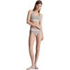 Calvin Klein Comfort Letter Simple Bra Women Underwear Gray F3785-020