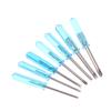 10Pcs Mini Screwdriver Blue Handle Mini Phillips Screwdriver Set Cross/Horizontal Head Precision Repair Tools Electronics Tools
