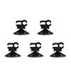 5 Pcs Aquarium Suction Cup Double-ended Buckle for Square And Round Tube Fish Tank Oxygen Tube Hose Pump Power Cord Buckle