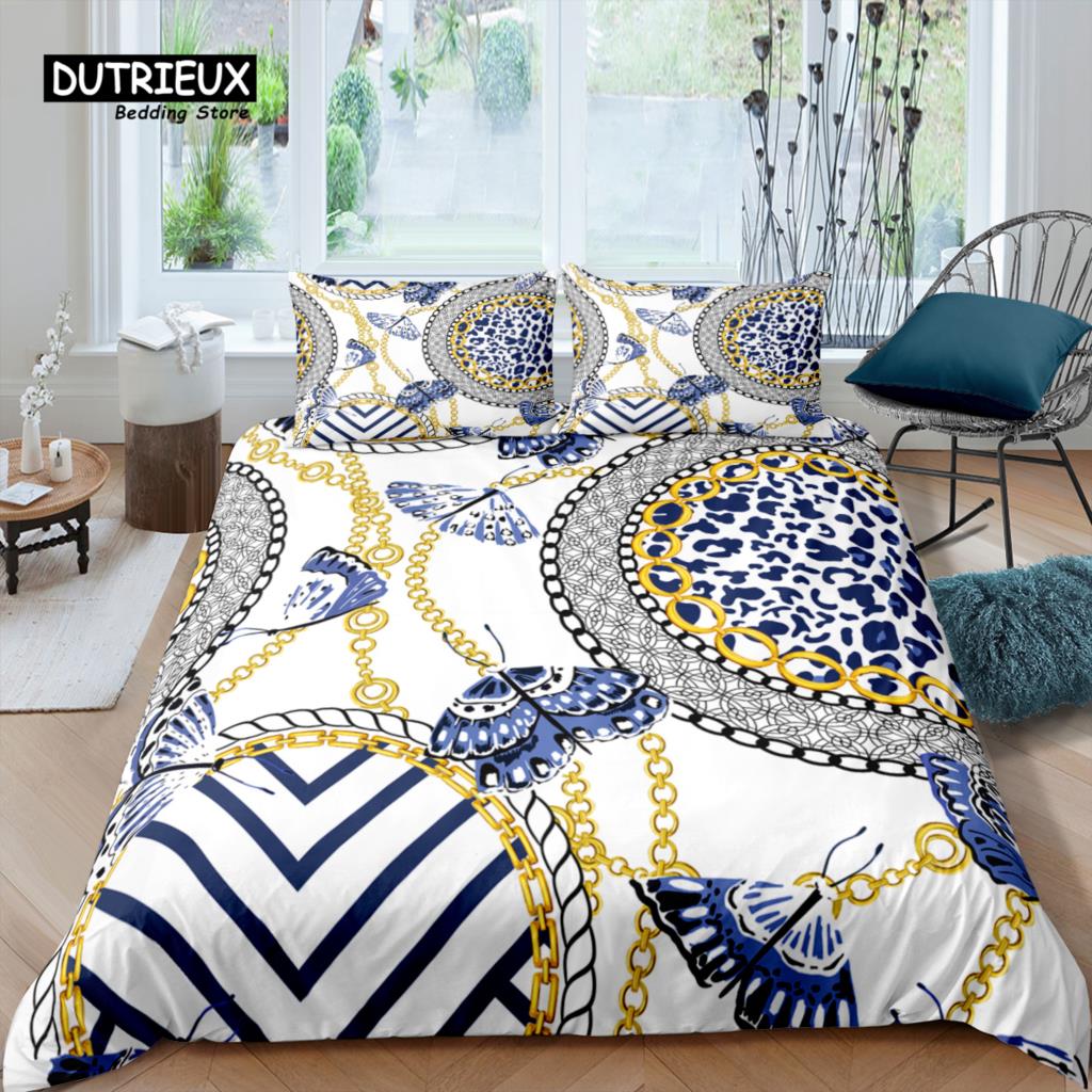 

Home Living Luxury 3D Baroque Bedding Set Comfortable Duvet Cover Set Kids Bedding Set Queen and King EU/US/AU/UK Size EU single(135x200cm)