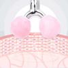 3D Roller Jade Massager For Face Rose Quartz Natural Stone Facial Massage 360 Rotate Wrinkles Remove Skin Care Lifting Tool