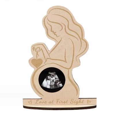 Mom and Unborn Child Commemorative Gift Baby Photo Frame for Home and Office Family Craft Ornaments Newborn Photography