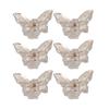 Jelly Colour Butterfly Hair Clip Women Korean Girl Group Fashion Shark Clip Hair Accessories