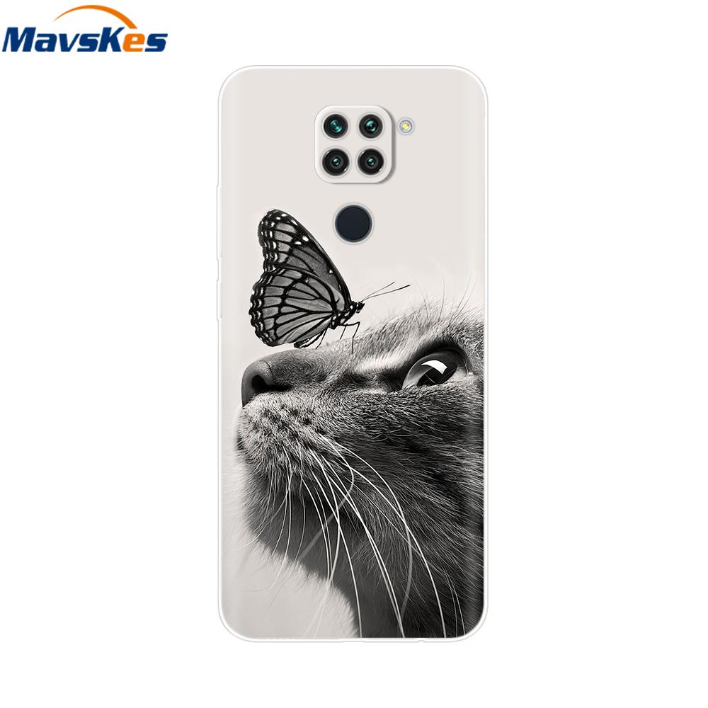 Phone Case For Xiaomi Redmi Note 9 Case 6.53'' Soft Silicone TPU Back Cover for Xiaomi Redmi Note 9 Note9 Case Coque Fundas Para