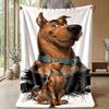 Soft Flannel Blanket Lightweight Cozy Bedroom Living Room CoverScooby-Doo