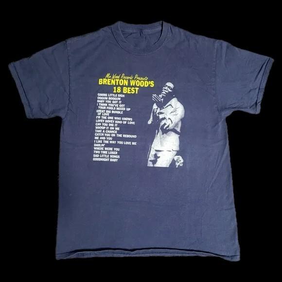 Brenton Woods Album Cover Short Sleeve All Size T Shirt AR816 M