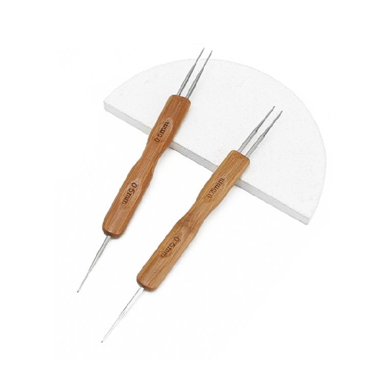 0.5mm 0.75mm Dreadlock Needle Tool for Braid Craft 1 Hook, 2 Hooks, 3 Hook