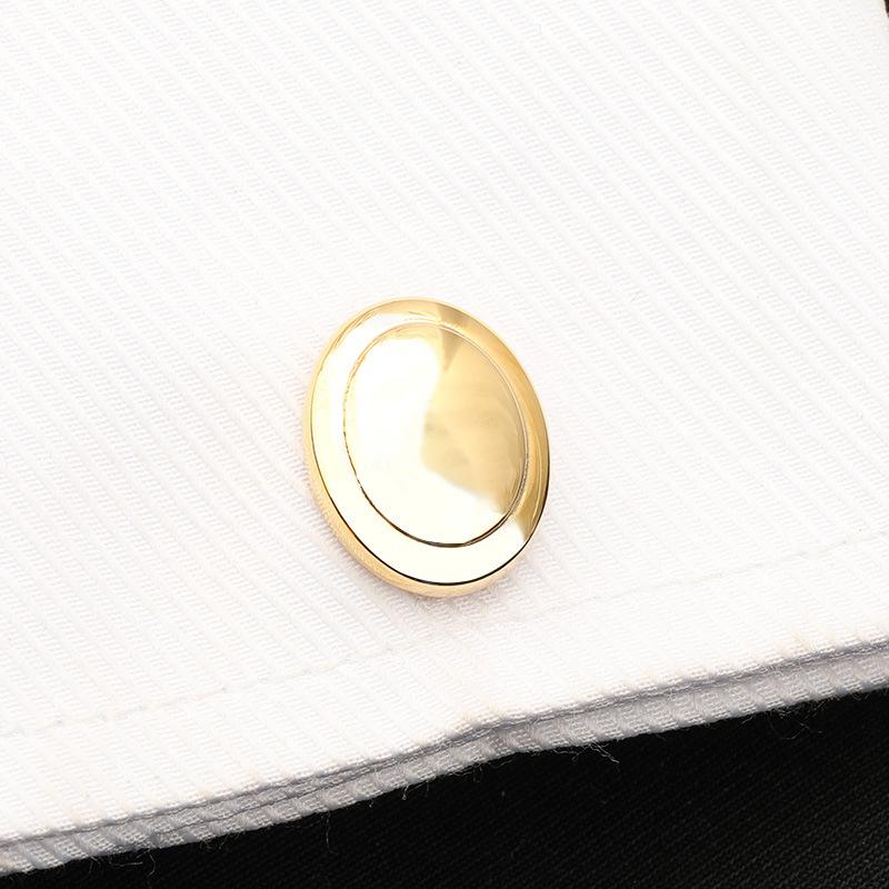 French Shirt Business Cufflinks Crystal Cuff Nails Men'S High-End Shirt Buckles Cuff Buckles Men'S And Women'S Gift Boxes