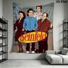 Seinfeld Pattern Home Decor Tapestry, Wall Hanging, Decorative RV Wall Cloth.SGT0917212