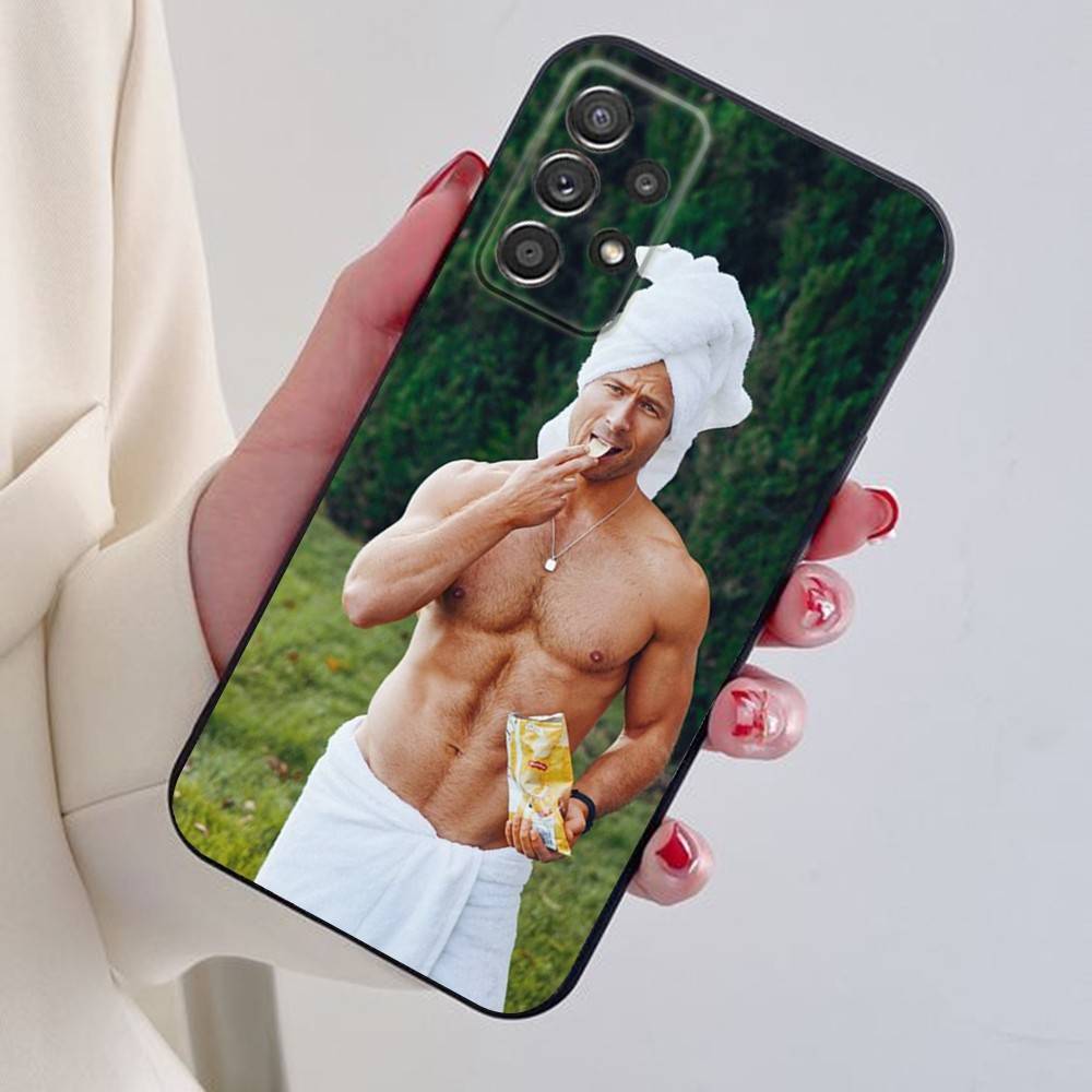 G-Glen P-Powell Phone Case For Samsung S24,21,22,23,30,Ultra,20,Plus,Note,10,9,Black Soft Silicone Case