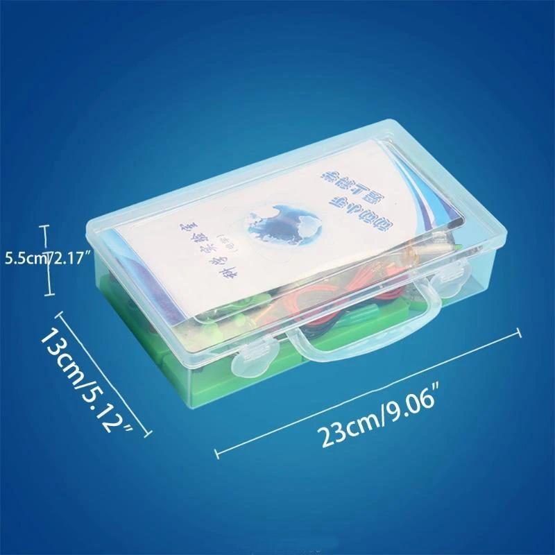 Physics Labs Circuit Learning Kit Basic Electricity Discovery Principles Kit for Science Study Parts Science Education