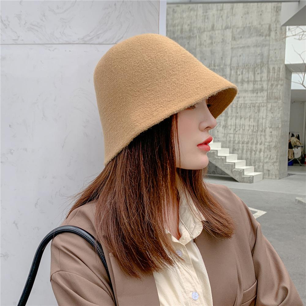 Winter Fisherman Hat Korean Female 