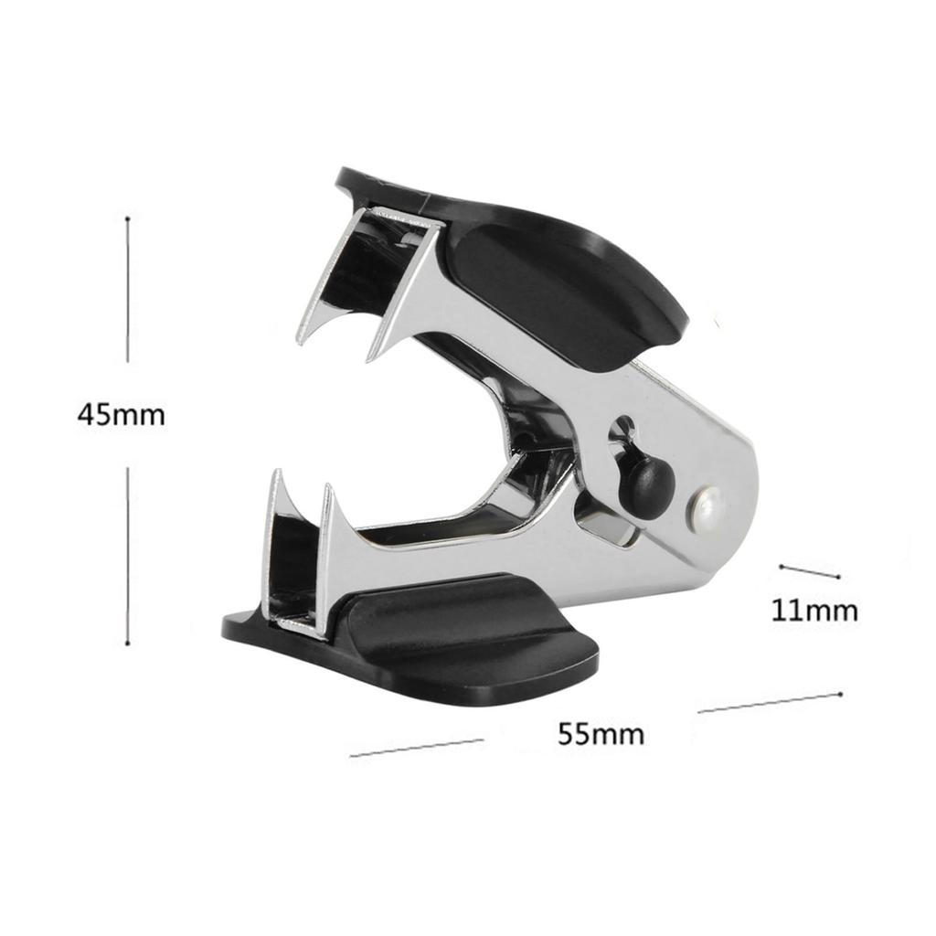 Staple Remover Portable Easy to Use Practical Effective Pinch Jaw   Staple Puller Removal Tool for Home School