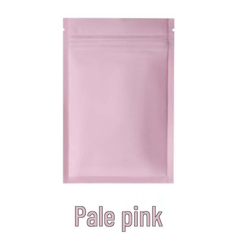 Handun Matte Pink Aluminum Foil Zipper Bags