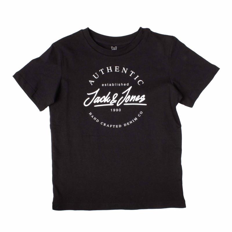 

Детская хлопковая футболка с короткими рукавами и логотипом JACK & JONES