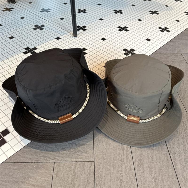 Sunshade Bucket Hat Outdoor Sport Hiking Fisherman Hat Sunshade Wide Brimmed Breathable Sunproof Sun Hat