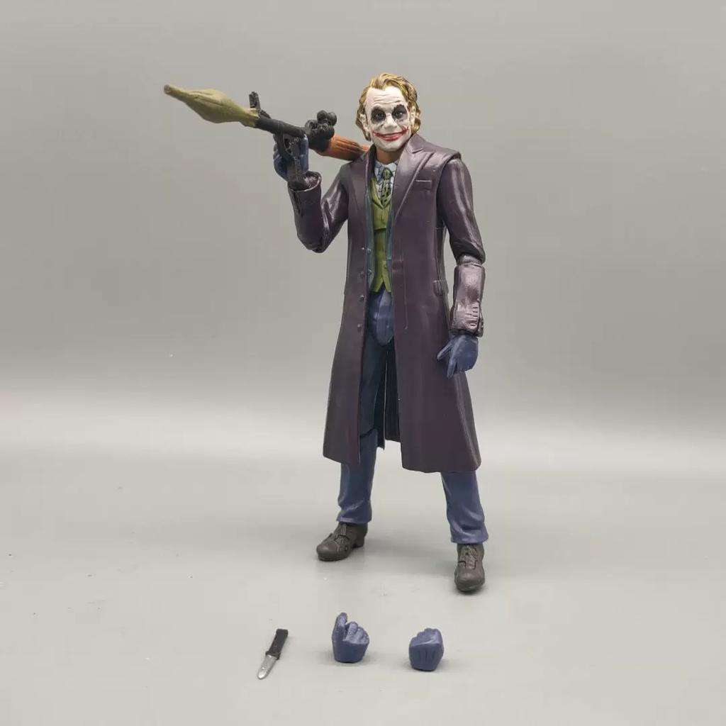 In-Stock 16Cm Super Villain Joker Action Figurine Doll Tabletop Model Perfect Festival Surprise Decorative Items Gifts For Young Boys