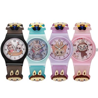 Elementary School Students 3d Cartoon Epoxy Children's Watch