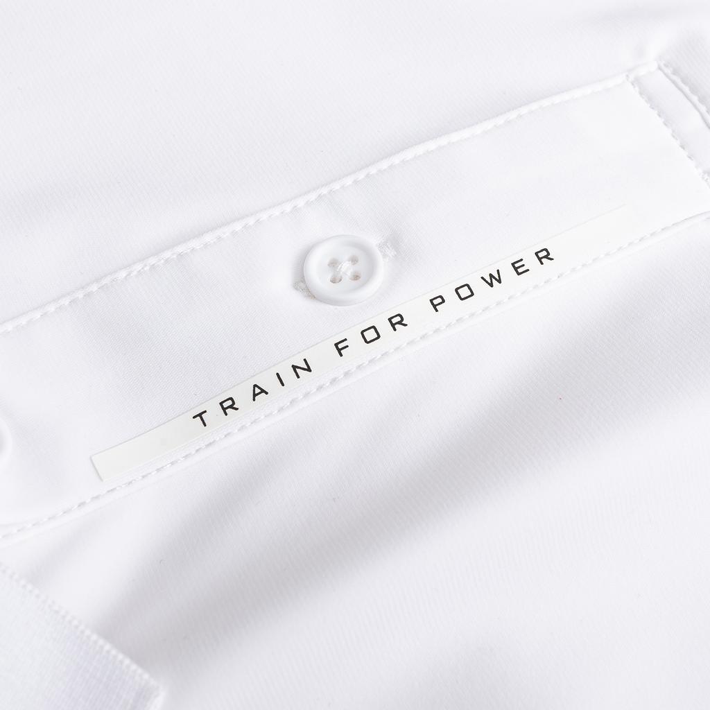 Anta Training Short Sleeve Polo Shirt Summer 2026 Men Tops Pure-White 952627120-1