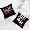 F-Fords Super Car Pillow Case For Sofa Bedside Table Bedroom Backrest Living Office Cushion Printed Square Multiple