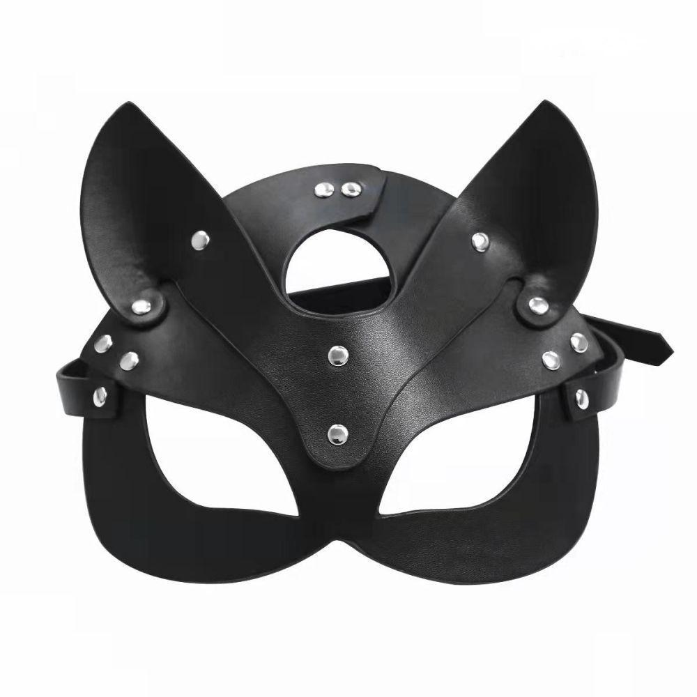 SM Erotic Bunny Fox Mouse Cosplay Masquerade Mask Props for Couples