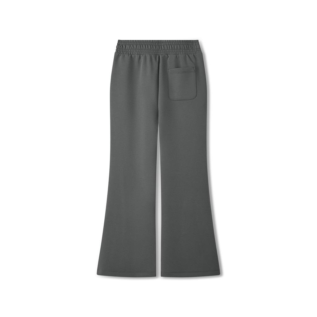 Skechers FW25 Casual Flared Skin-Friendly Knitted Sports Pants Women Bottoms L126W008-04YJ