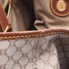 Used CELINE Macadam Handbag Canvas Leather Beige Brown Used Women