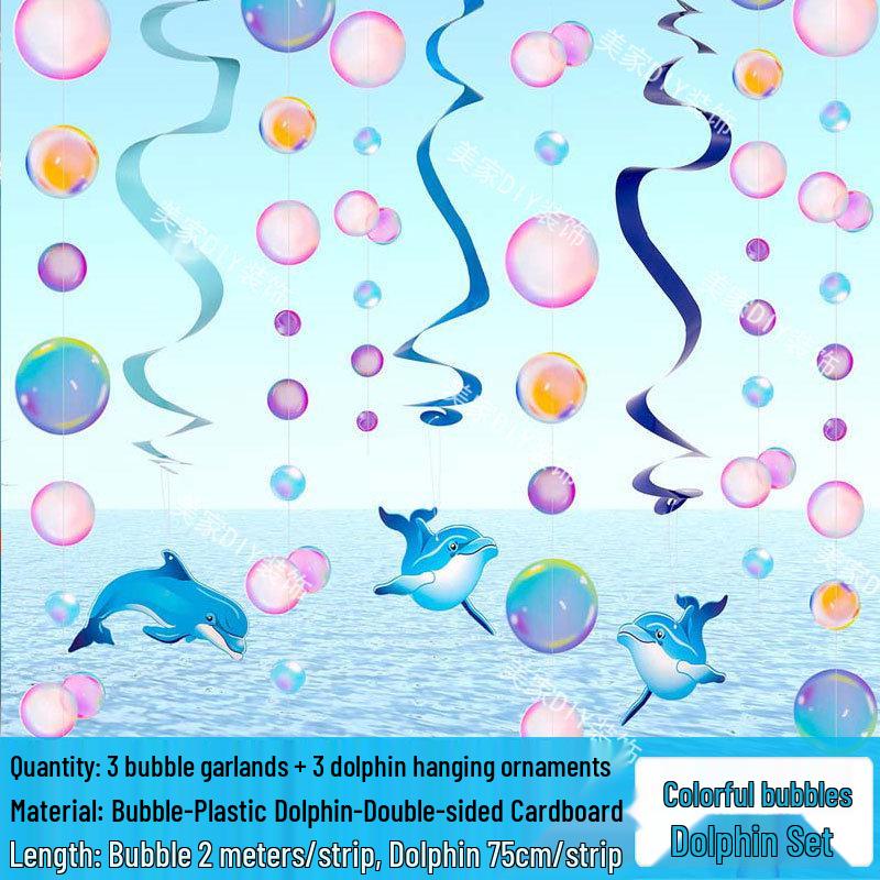 Ocean-Themed Jellyfish Hanging Decorations for Kindergarten Summer & Back-to-School