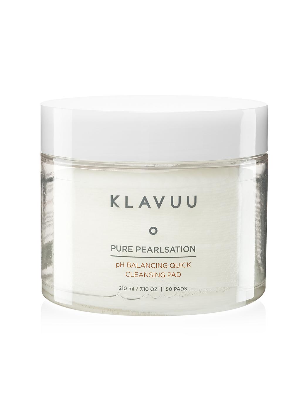 

KLAVUU PURE PEARLSATION PH BALANCING QUICK CLEANSING PAD, Увлажняющий, Корейская косметика, Kbeauty, пробник 210 ml / 50 pcs