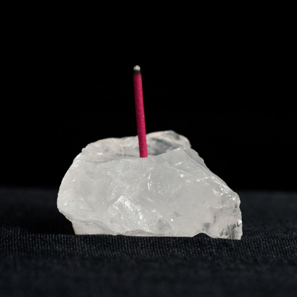 Unique Crystal Stone Incense Holder Natural Incense Base Incense Sticks Burner Crystal Incense Censer Fresh Air