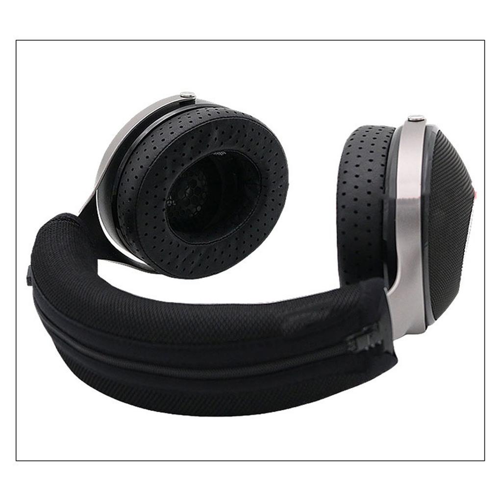 Breathable Mesh Cloth Headband Pad Cover Washable Headbeam Cushion Sleeve for Focal Elear Headphone Comfort