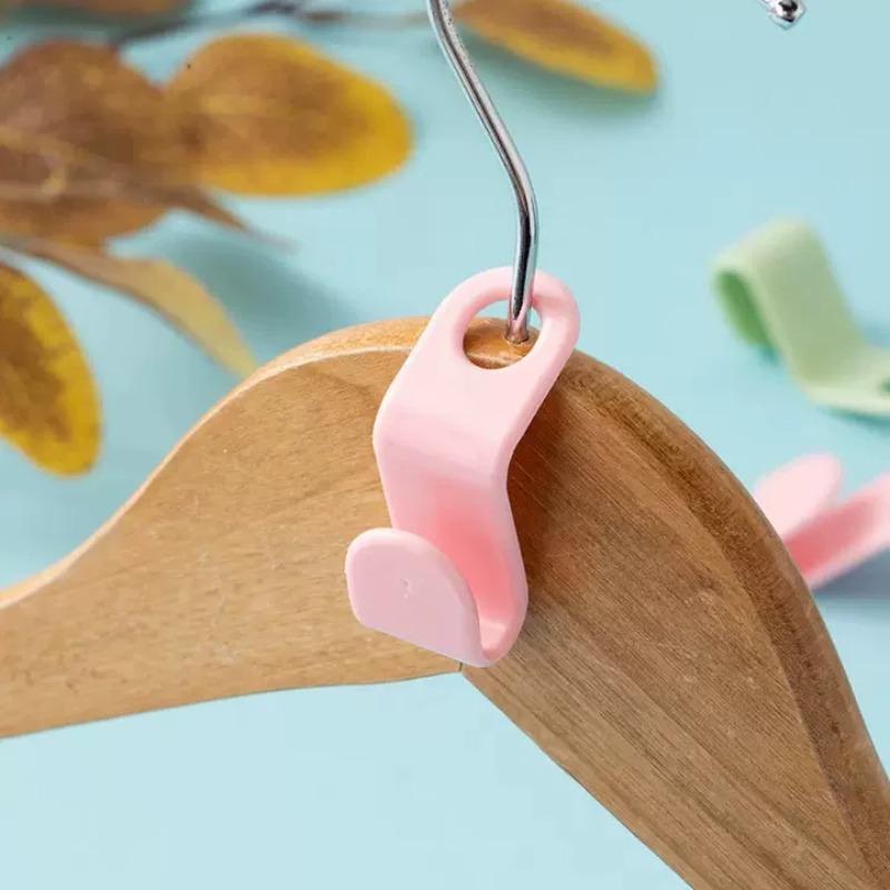 Clothes Hanger Extenders Hooks Heavy Duty Cascading Connection Hooks Space Saving Clothes Organizer Closet Plastic Clips