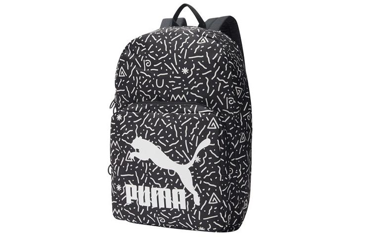PUMA Fabric Backpack Unisex Black 077353-04