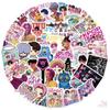 50Pcs/Set Saja Boys Stickers DIY Fashion Waterproof Doodle Decals Stickers